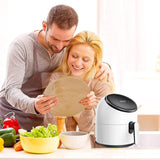 Numola Air Fryer Parchment Paper Liners, 100 Pcs Air Fryer Disposable Paper Liner for 3.4-7QT Air Fryer, 8 Inch Safe Air Fryer Paper, Non-stick Steamer Liner for Microwave, Steaming Basket Numola