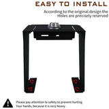 Center Console Gun Safe Vault - TuoJue Console Safe Lock Box Compatible with 2021-2025 Ford Bronco With Full Floor Console Model, with Superior Fingerprint Lock, Center Console Organizer TUOJUE