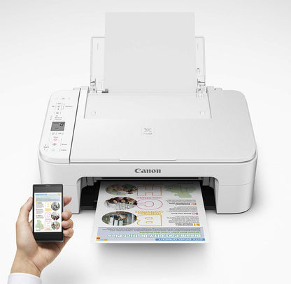 Pixma Canon TS3322 Wireless All in One Printer - White