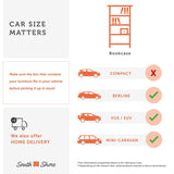 South Shore Axess 5-Shelf Bookcase - Pure White South Shore