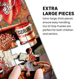 Masterpieces 1000 Piece Jigsaw Puzzle for Adults - NFL Kansas City Chiefs Gameday - 19.25"x26.75" Masterpieces