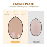 HTVRONT Mini Heat Press - 3 in 1 Heat Press Machine for T-Shirts Mugs Hats with Customized Temp & Time, Larger Curved Flat Heat Plate, Mini Iron Digital Display Memory Function Insulated Base HTVRONT