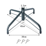 Christmas Tree Stand for Artificial Trees, Tree Stand, Suitable for Artificial Trees Ranging From 4 Feet to 6 Feet, Tree Stand for Artificial Tree, Christmas Tree Legs Replacement Plastic, 40cm YEYUXWT