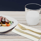 Vplus 400 Pack Premium Quality Guest Towels Disposable Dinner Napkins Soft, Absorbent, Party Napkins for Wedding Reception,Parties, Dinners or Catering Events，and Everyday Use (White, 400) Vplus