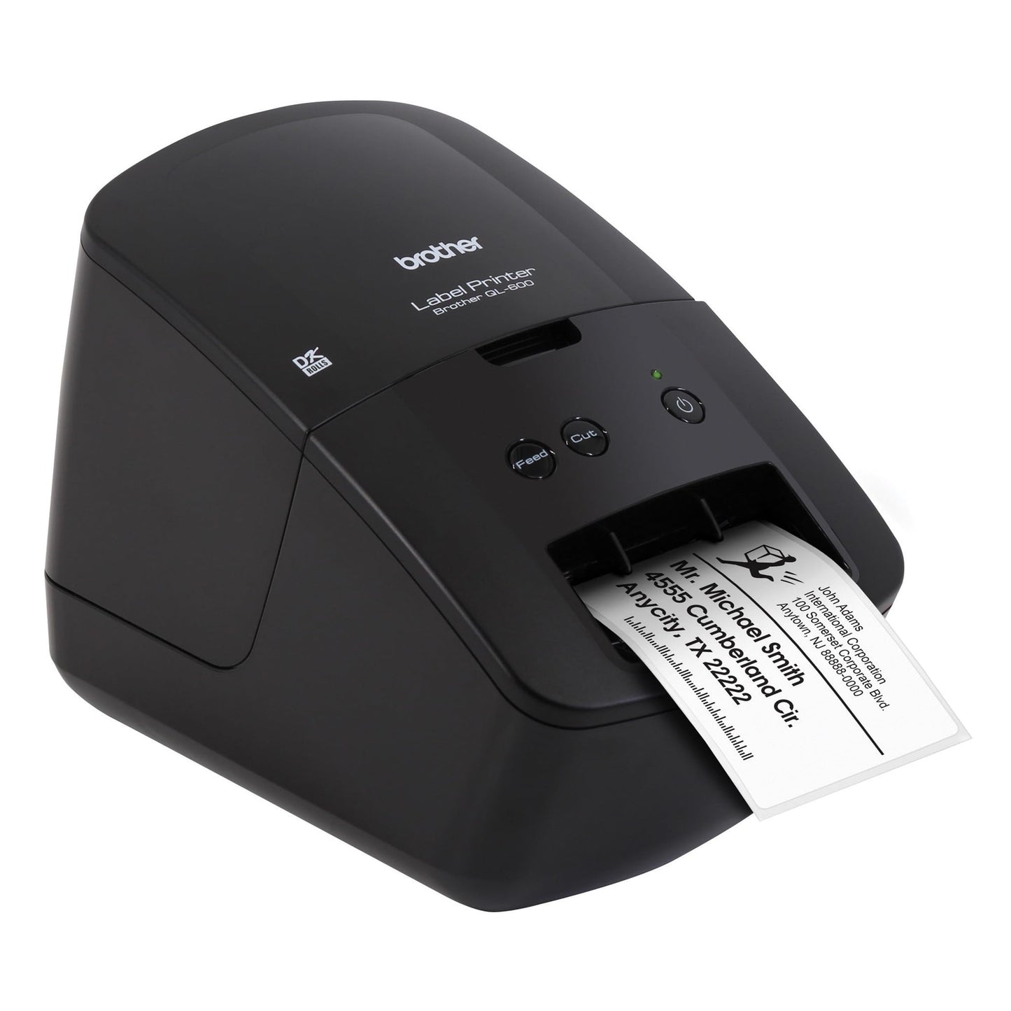 Brother Economic Desktop Monochrome Label Printer QL-600, QL600, 2.4" Label Width