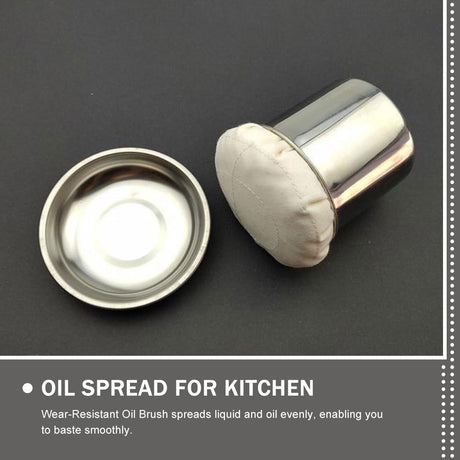 MAGICLULU 2pcs Pancake Grease Brush Oil Brush Mops Oil Spread for Pancake Kitchen Supply Home Oil Wiper Restaurant Oil Spread Oil Mop Home Oil Spread Household Spoon Shovel Cloth MAGICLULU