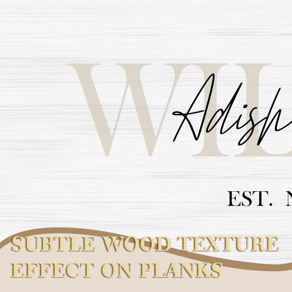 Wedding Gifts for Couples | Anniversary Gift | Engagement Gifts | Custom Wood Sign | Personalized Framed Wooden Family Name Sign for Home Decor Wall | Monogram Name Wall Decor (Black Frame, Couples) YATIE