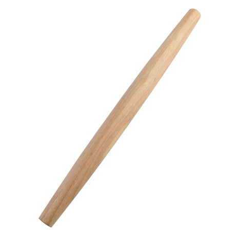 French Rolling Pin (17 Inches) –WoodenRoll Pin for Fondant, Pie Crust, Cookie, Pastry, Dough –Tapered Design & Smooth Construction - Essential Kitchen Utensil KARRYOUNG