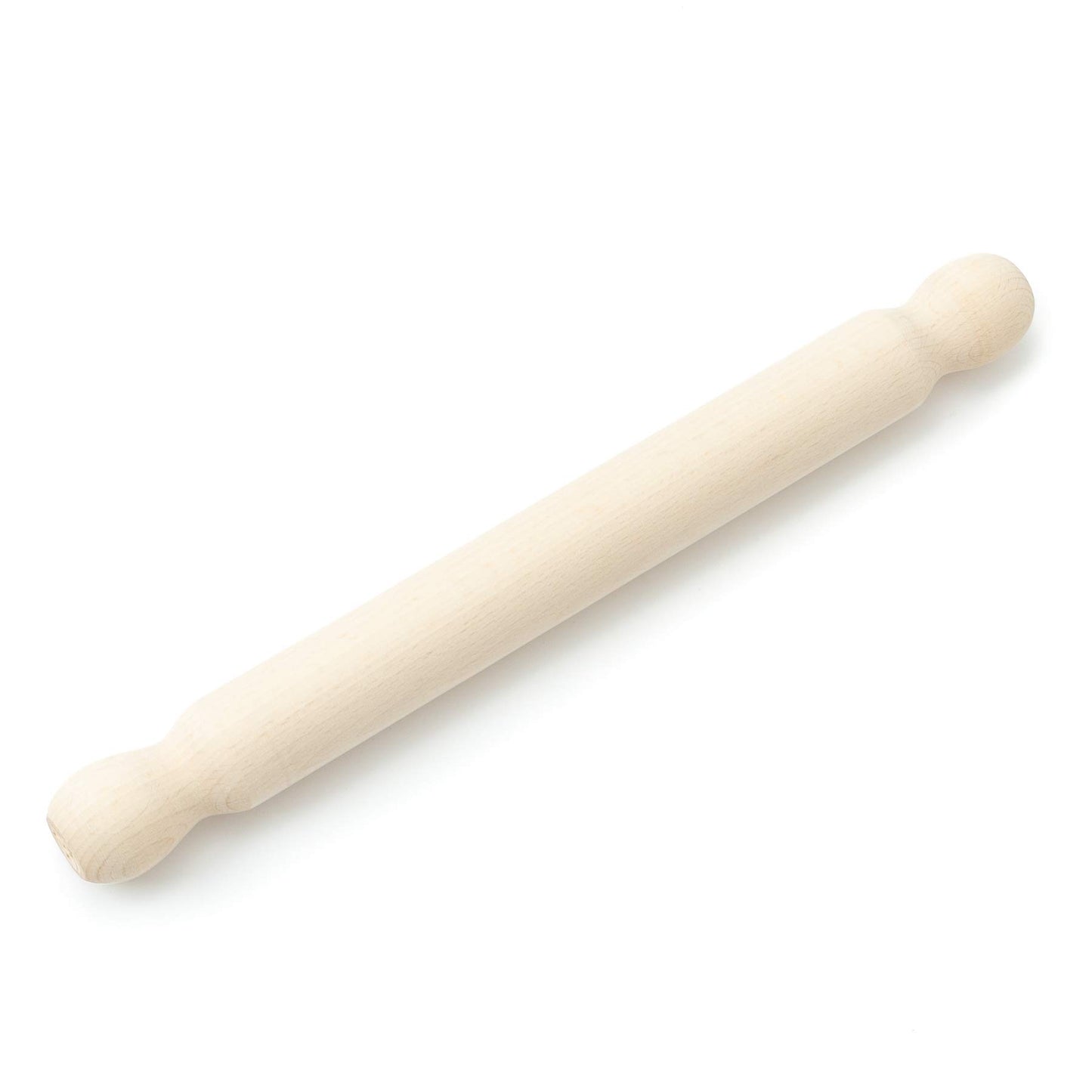 Tuuli Kitchen – French Wooden Rolling Pin, Baking Roller for Rolling Out Pizza, Pasta, Puff and Other Doughs, 40 x 4 cm