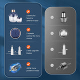 Bear Food Processor, Electric Food Chopper with 2 Glass Bowls (8 Cup+2.5 Cup), 400W Power Grinder with 2 Sets Stainless Steel Blades, 2 Speed for Meat, Vegetables, and Baby Food Bar