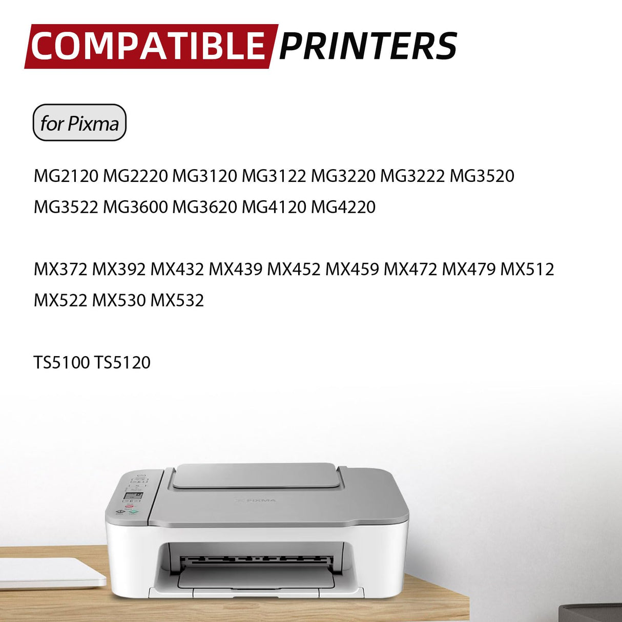 PG-240 XL/CL-241 XL Ink Cartridges Compatible for Canon 240XL 241XL Combo Pack for Canon PIXMA MG3620 MG3600 TS5120 MX472 Printer (1 Black,1 Color) OEGGOINK