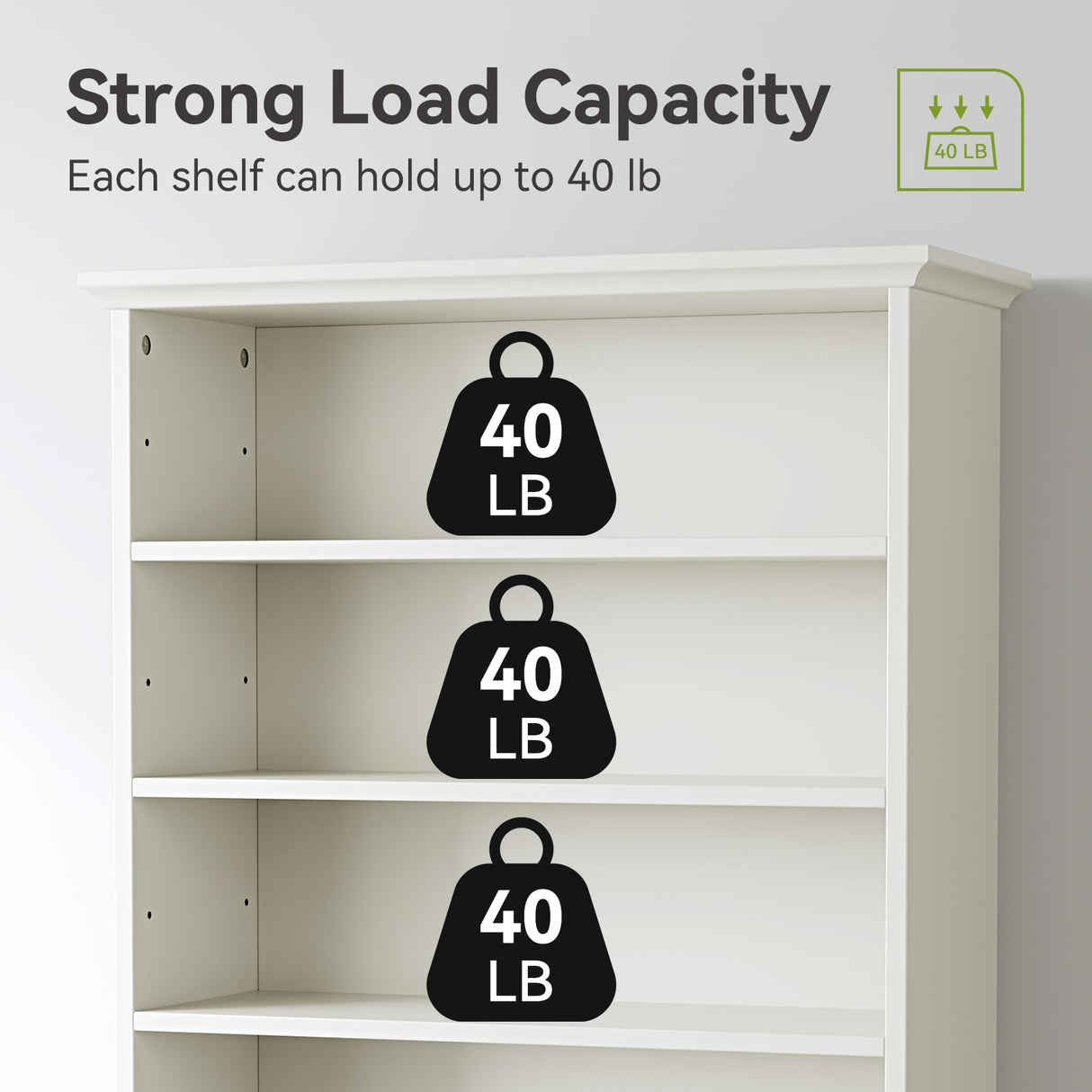 LITTLE TREE 69-Inch Tall Shoe Cabinet with LED Light Strip & Adjustable Shelves, White Wooden 8-Tier Shoes Display Cabinet for 26 Pairs, Freestanding Modern Shoe Cabinet for Entryway LITTLE TREE