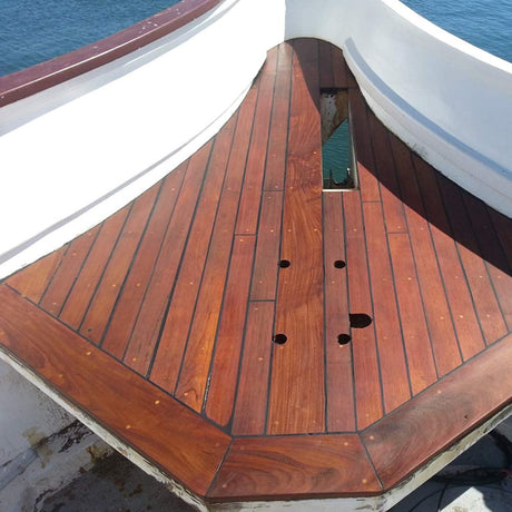 TotalBoat-409329 Danish Teak Sealer - Marine Grade Wood Sealer Oil for Boat Decks, Trim and Indoor & Outdoor Teak Furniture (Quart) TotalBoat