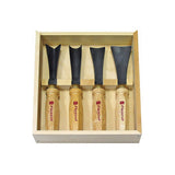 Flexcut Carving Tools, Mallet-Carving Chisels and Gouges for Woodworking, Sculptor's Set of 4 (MC175) FLEXCUT