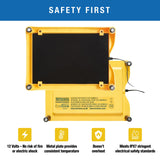 Brinsea Ecoglow Safety 600 Chick or Duckling Brooder, Adjustable Height & Angle Brooder Plate for 20 Chicks, Ideal for Chicken Coops Poultry Heating with Safety Indicator, 12 Watts Brinsea