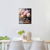 TUMOVO Paint by Numbers Kit for Adults - Color by Number Canvas with Rabbit in Flower Field Art, DIY Painting Kit for Adults Beginner, 16x20 Inch TUMOVO