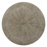 Powell - Linon Franklin Metal and Wood Pub Table in Pewter Powell