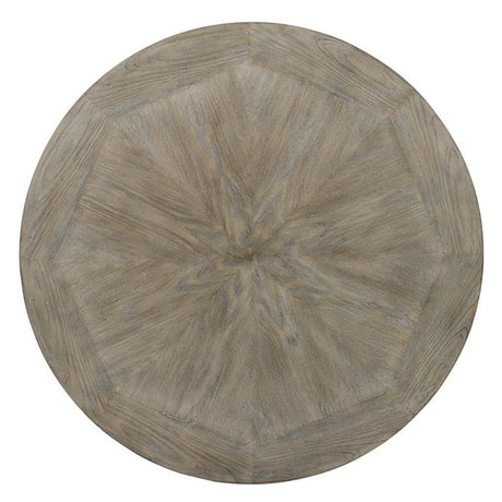 Powell - Linon Franklin Metal and Wood Pub Table in Pewter Powell