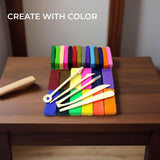 H&S Polymer Clay Modeling Kit – 26 Colors, 5 Sculpting Tools – Oven Bake Molding Set for Kids & Adults H&S