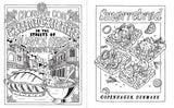 Street Food Coloring Book: Delicious Treats from Cities around the World WoodArtSupply