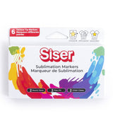 Siser Sublimation Markers - Iron-on Heat Transfer Markers for T-Shirts and Other Garments (Black Pack) Siser