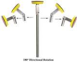 Dirtech Sander Sanding Tool with 1", "2", "3" Foam Loop Sander Pad and 90pcs Sandpaper for Woodworking Wood Turning on Lathe Dirtech