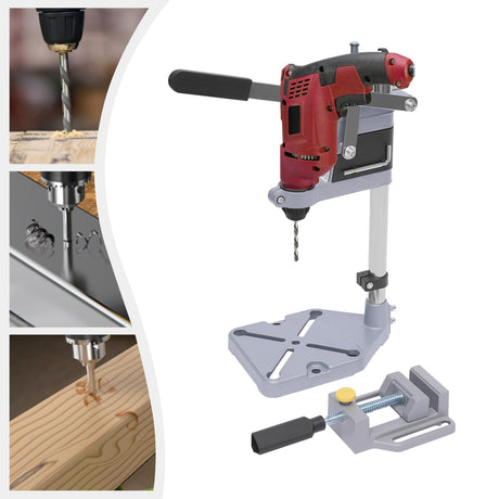 Drill Press Stand Table with Fixture, Floor Model Drill Press, Table Drill Press Kit Tool Holder for Benchtop Repair, Drill Press Stand for Hand Drill for Electric Drilling Machines DAERNA