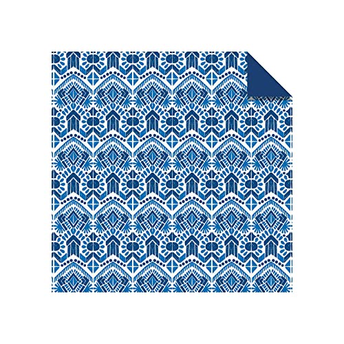 Origami Paper 200 sheets Blue and White Patterns 6" (15 cm): Double Sided Origami Sheets Printed with 12 Different Designs (Instructions for 6 Projects Included) Tuttle Publishing