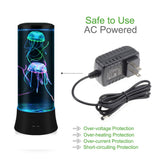EDIER Jellyfish Lamp,LED Fantasy Jellyfish Light Lamp,7 Color Setting Jellyfish Tank Table Lamp Decorations for Home Office Decor Great Gifts for Kids EDIER