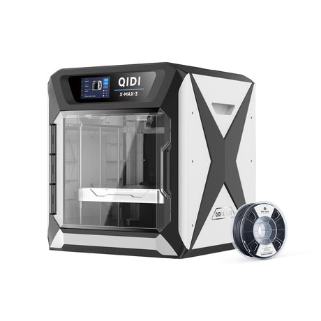 QIDI X-MAX3 3D Printer Bundle with QIDI PAHT-CF Filament Black R QIDI TECHNOLOGY