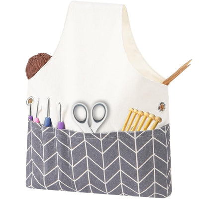 TOGETRUE Yarn Bag, Knitting Crochet Tote Bag, Lightweight Yarn Storage Bag Organizer, Travel Knitting Wrist Bag, Yarn Tote Bags for Crocheting, Holding Yarn, Knitting Needles