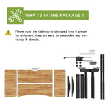 Radlove Dual Motors Height Adjustable 63 x 30 Electric Standing Desk with Curved Design Stand Up Table 4 Memory Keys, Computer Desk with Splice Board Home Office Desk, Light Brown Top + Black Frame Radlove