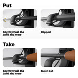 OJYDOIIIY Wall Mount Fishing Rod Holders,Vertical Fishing Pole Storage Rack for Garage OJYDOIIIY