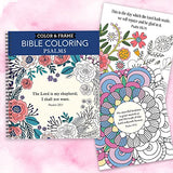 Color & Frame - Bible Coloring: Psalms (Adult Coloring Book) New Seasons