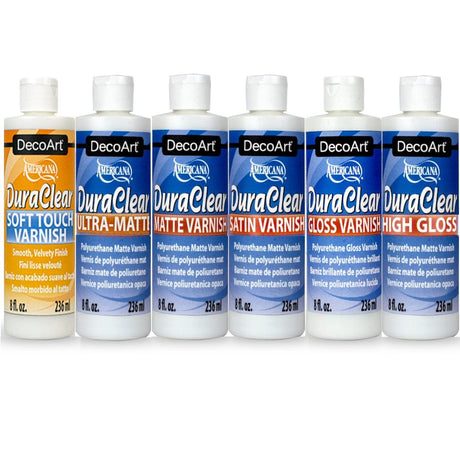 Decoart DuraClear Varnish, Gloss DS19-9, 8 fl oz Bottle DecoArt