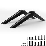 Dinghosen 43 Inch TV Stand for Samsung TV Legs, for UN43NU6900F UN43NU6950FXZA 43" Class 4K (2160p) Ultra HD Smart LED TV, for Samsung TV Stand Legs, with Screws, Black Dinghosen