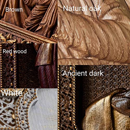 Christian Gift for Dad Saint Joseph Wooden Carved Religious Icon - Art Work from solid wood - Personalized - All sizes - Any Occasion Christian Gift Idea Kozakworkshop