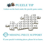 Dog Jigsaw Puzzle for Adults 1000 Piece, Funny Puppy Animal Jigsaw Puzzles, Fun Cool Silly Puzzle with Underwater Dogs BBOLDIN