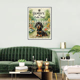 WSLWXSHM Diamond Painting Kits for Adults Dachshund Dog, Animal Round Full Drill Diamond Art Kits, 5D DIY Paint with Diamonds Crafts for Home Wall Decoration Gifts 12×16Inch WSLWXSHM