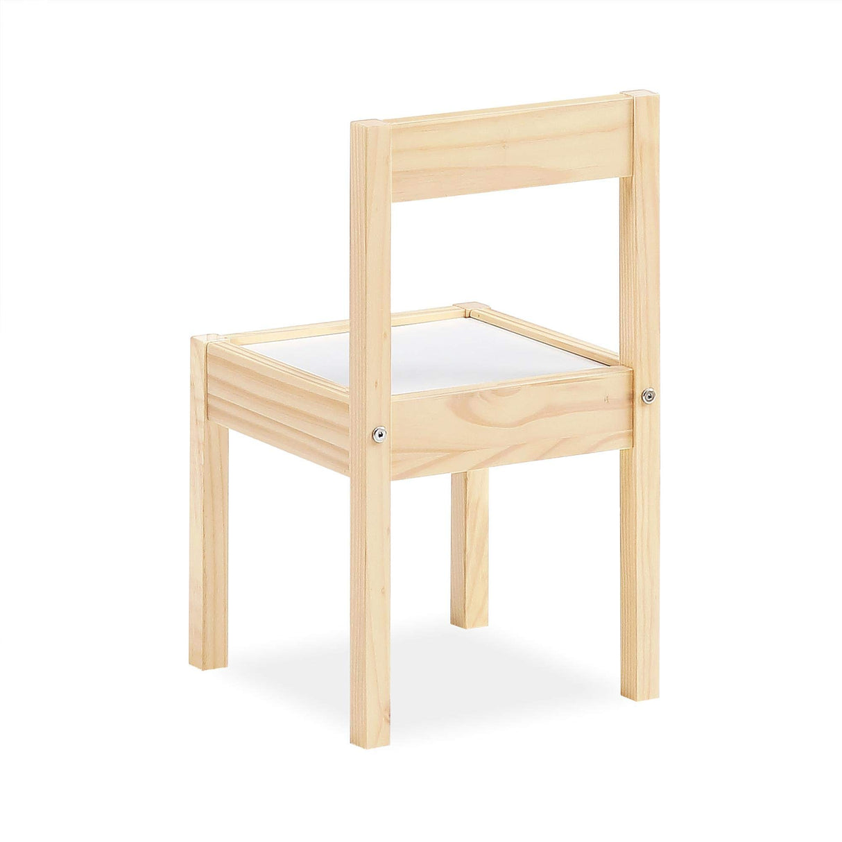 Baby Relax Hunter 3-Piece Kiddy Table & Chair, Natural/White Table Set Baby Relax