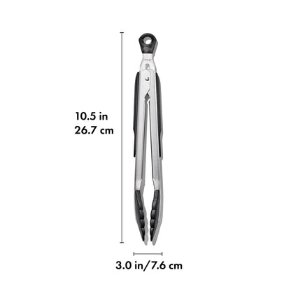 OXO Good Grips 9-Inch Locking Tongs with Nylon Heads