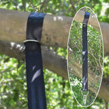 Tree Swing Hanging Straps Kit 4Ft, Robust, Reliable, and Flexible - Supports up to 2000 lbs - Effortless Setup with Sturdy Carabiners - Ideal for Hammocks, Swings, and Beyond LIVEKOOQ