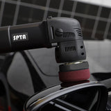 Buffer Polisher, SPTA Orbital Car Polisher 3 Inch 10mm/780W Variable Speed Orbit Dual Action Polisher Auto Detailing Tools With DA Polishing Pads+Sanding Discs+Pad Conditioning Brush+Scratch Remover SPTA