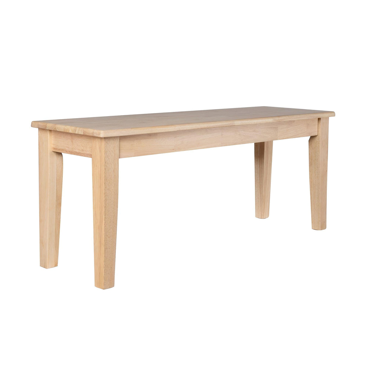 Boraam Shaker Backless Wood Bench - Blonde Oak Boraam