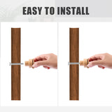 12pcs Wood Drawer Knobs, Round Wooden Dresser Knobs Boho Rattan Drawer Pulls with 24pcs Screws for Dresser Cabinets Boho Wood Furniture (3cm/1.2inch) SAVITA