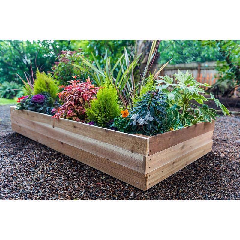 RAISED GRND BED CEDR 36" REAL WOOD PRODUCTS