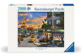 Ravensburger Paris Sunset Puzzle - 2000 Piece Jigsaw for Adults | Unique Softclick Technology | Vibrant, Glare-Free Colors | Made from FSC-Certified Materials Ravensburger