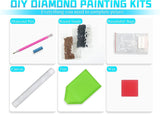 Bird Diamond Art Kits for Adults,DIY Hummingbird Diamond Painting Kits,Round Diamond Dots for Adult,5D Full Drill Painting Kit Art and Crafts for Adults Home Wall Decor 14 X 14inch CEUHROG