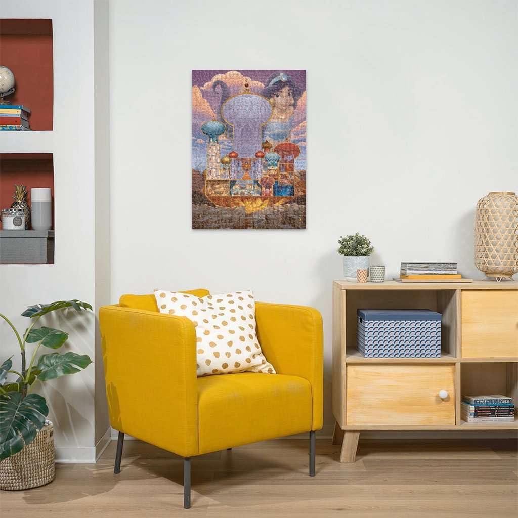 Ravensburger Disney Castle Collection: Jasmine 1000 Piece Jigsaw Puzzle for Adults - 12000258 - Handcrafted Tooling, Made in Germany, Every Piece Fits Together Perfectly Ravensburger