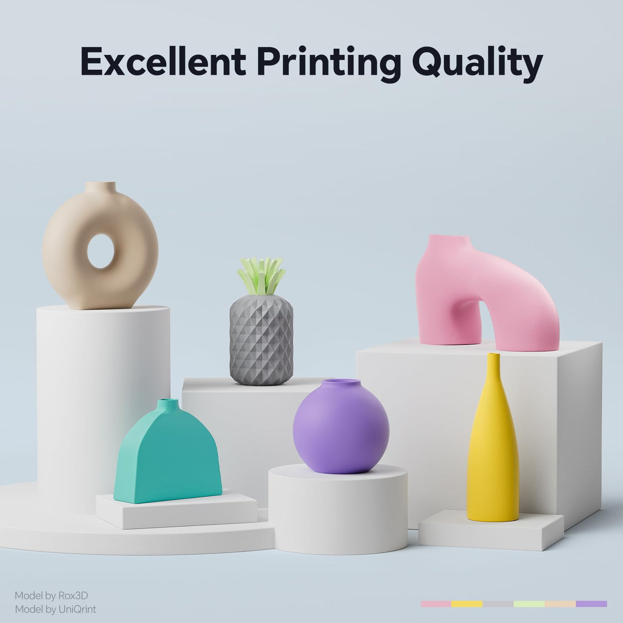 DEEPLEE Matte PLA Filament 1.75mm, 3D Printer Filament Dimensional Accuracy +/- 0.02mm, No Clogging, Higher Toughness, Cardboard Spool 3D Filament, 1kg Black Deeplee